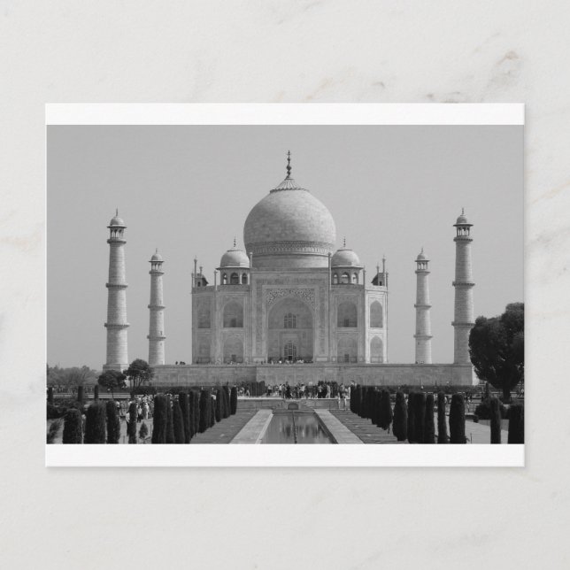 Carte Postale Taj Mahal (Devant)