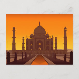 Carte postale Taj Mahal