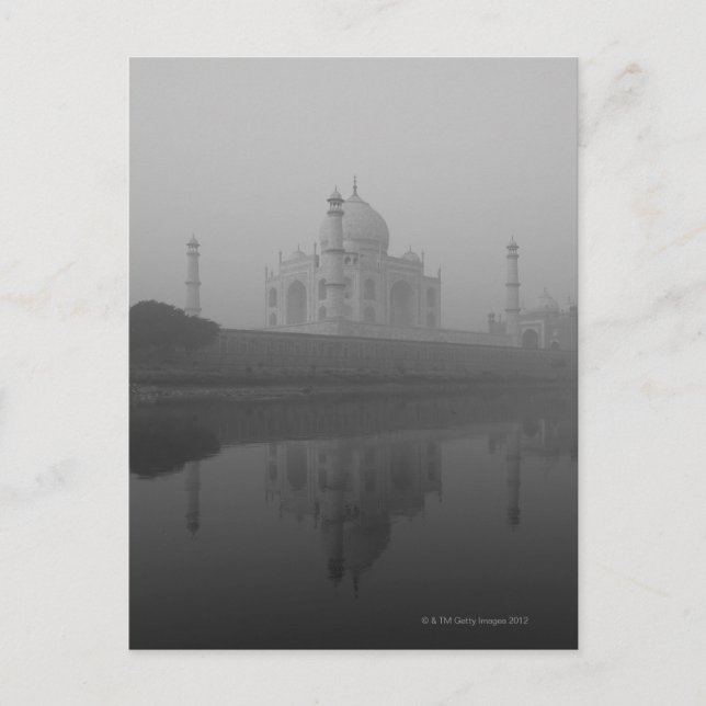 Carte Postale Taj Mahal, Agra, Uttar Pradesh, Inde 3 (Devant)