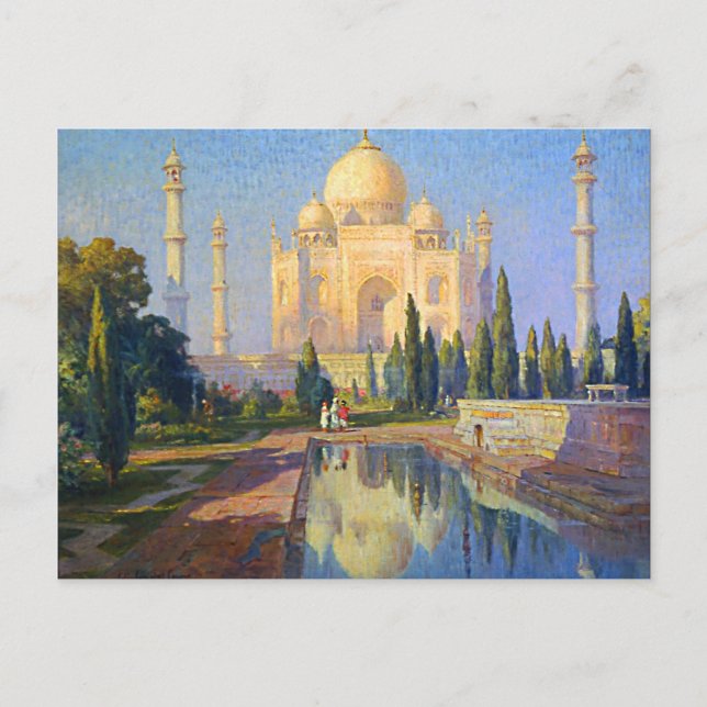 Carte Postale Taj Mahal Colin Campbell Cooper (Devant)