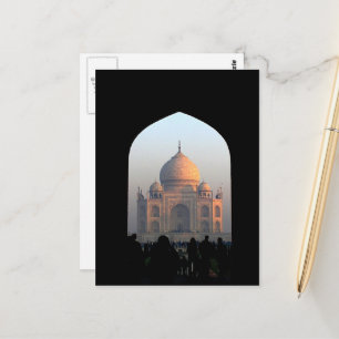 Carte Postale Taj Mahal Lumière de Dawn Inde Architecture Photo