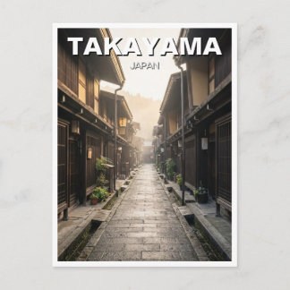 Carte Postale Takayama Japan Travel