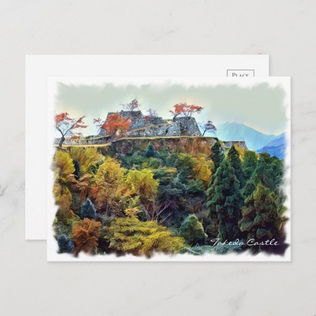 Carte Postale Takeda Castle ポストカード (Devant / Derrière)