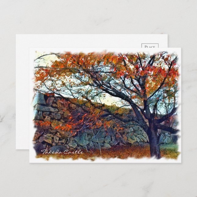 Carte Postale Takeda Castle ポストカード (Devant / Derrière)