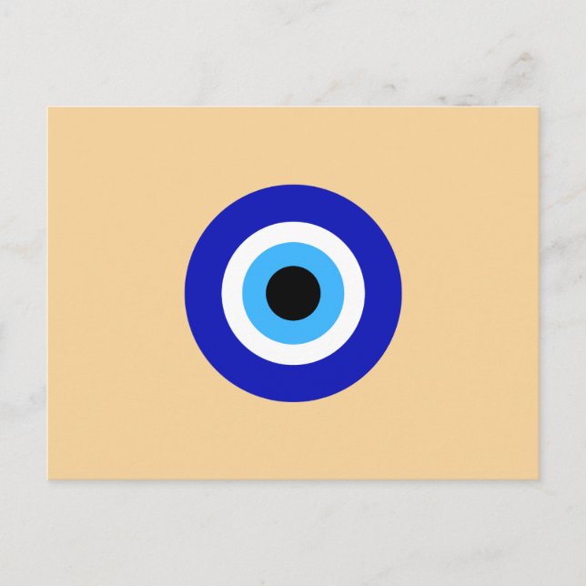 Carte postale Talisman pour la protection des yeux (Devant)