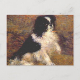 Carte Postale Tama le chien japonais par Renoir