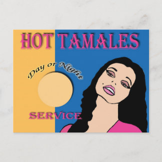 Carte Postale Tamales chaudes