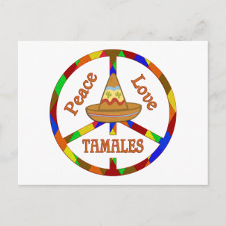 Carte Postale Tamales d'amour de paix