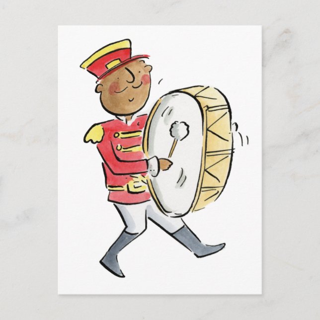 Carte Postale Tambour (Devant)