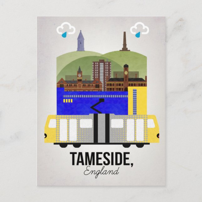 Carte Postale Tameside (Devant)