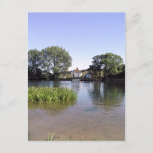 Carte Postale Tamise, Bourne End, Bucks, Royaume-Uni