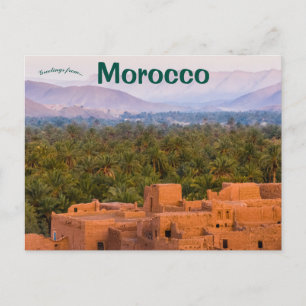 Carte postale Tamnougalt Maroc