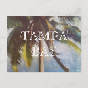 Carte postale Tampa Bay Palm Tree