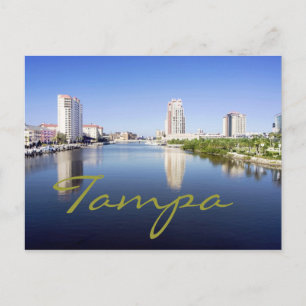 Carte Postale Tampa, Floride, États-Unis