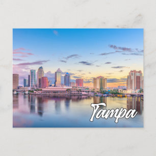 Carte Postale Tampa, Floride, États-Unis