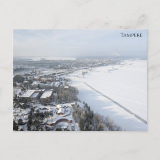 Carte Postale Tampere en hiver