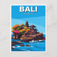 Tanah Lot Bali Indonésie Voyage Abstrait
