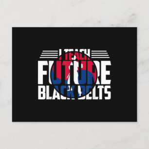 Carte Postale Tang Soo Do Instructeur Arts Martiaux Professeur C