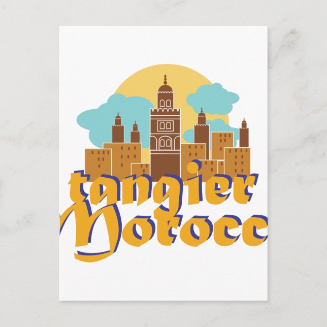 Carte Postale Tanger Maroc (Devant)