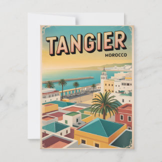 Carte Postale Tanger vintage