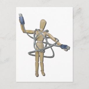 Carte Postale TangledInUSB082611