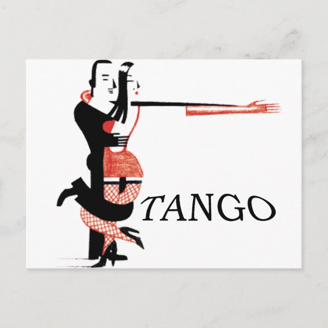 CARTE POSTALE TANGO (Devant)