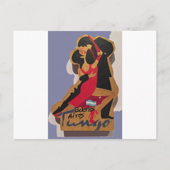 Carte Postale Tango de Buenos Aires (Devant)