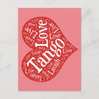 Tango Love Live et Lauder Red Heart Word Art