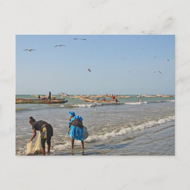 Carte Postale Tanji, Gambie (Devant)