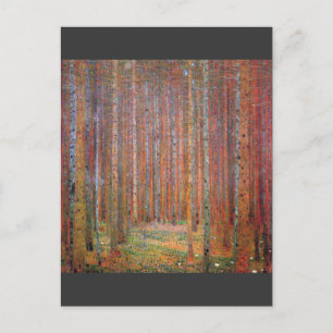 Carte Postale Tannenwald I par Gustav Klimt