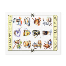 Tant de cafés, si peu de temps