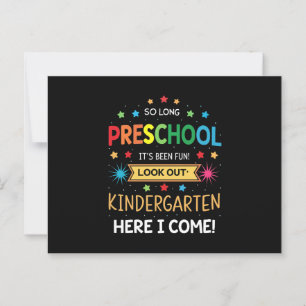 Carte Postale Tant de temps de l'école maternelle Graduol Enseig