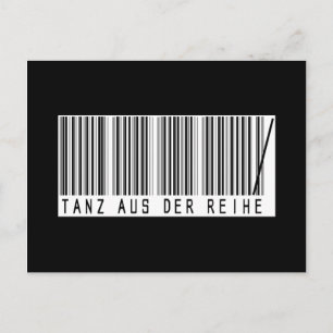 Carte Postale Tanz aus der Reihe