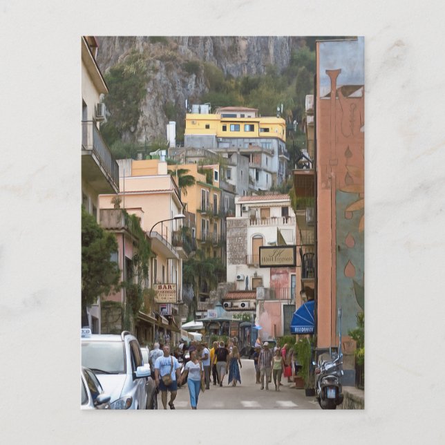 Carte Postale Taormina. #1. (Devant)