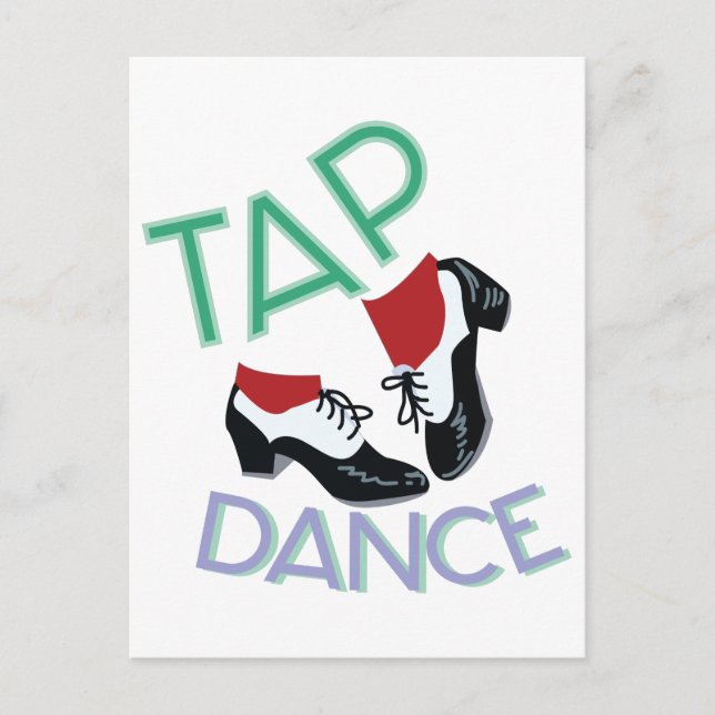 Carte Postale Tap Dance (Devant)