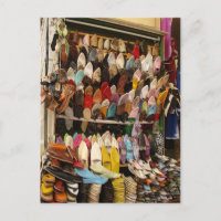 Tapis de souris - Vendeur de chaussures à la Kasba