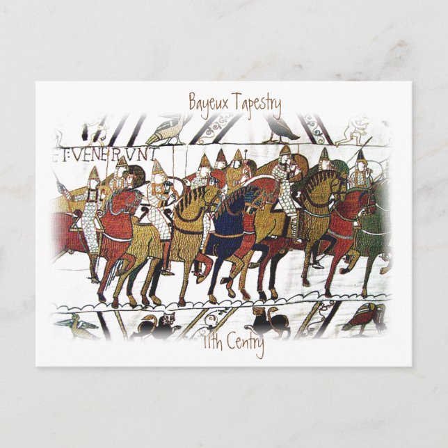 Carte Postale Tapisserie Bayeux -a7 (Devant)