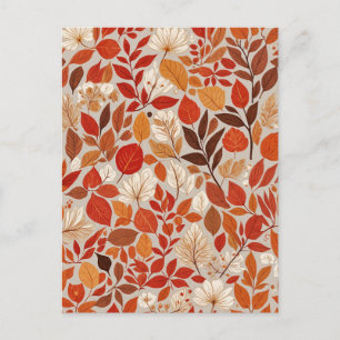 Carte Postale Tapisserie d'automne