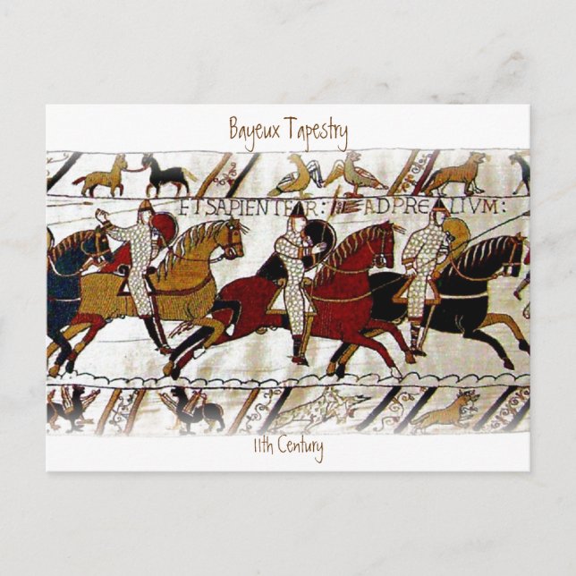 Carte Postale Tapisserie de Bayeux a2 (Devant)