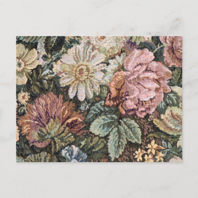 Carte Postale Tapisserie vintage (Devant)