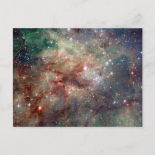 Carte Postale Tarantula Nebula Espace Hubble