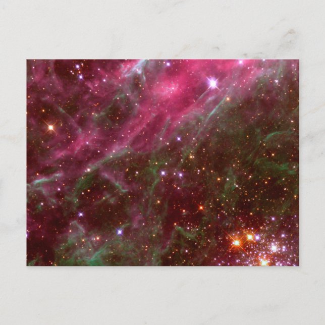 Carte Postale Tarantula Nebula (télescope Hubble) (Devant)