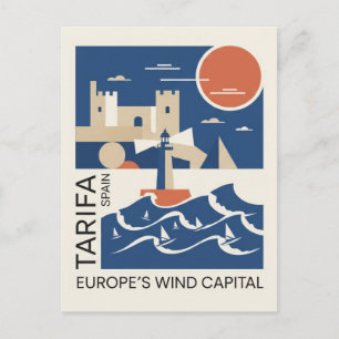 Carte Postale Tarifa Espagne Voyage