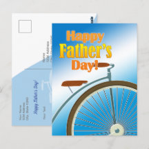 Tarjeta postal - Happy Father's Day