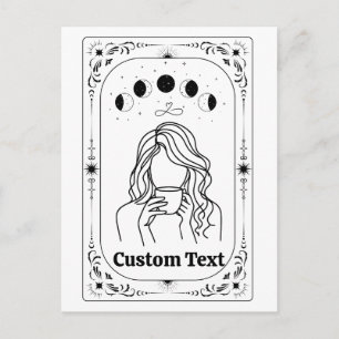 Carte Postale Tarot Astrologie Fortune Magique Signe du zodiaque
