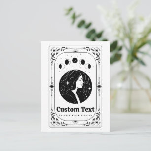 Carte Postale Tarot Astrologie Magique Fantaisiste Personnalisé