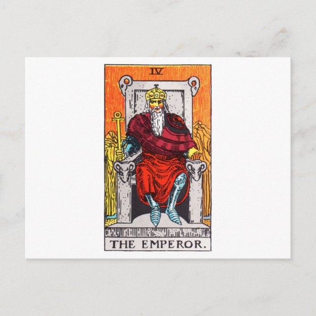Carte Postale tarot-empereur (Devant)