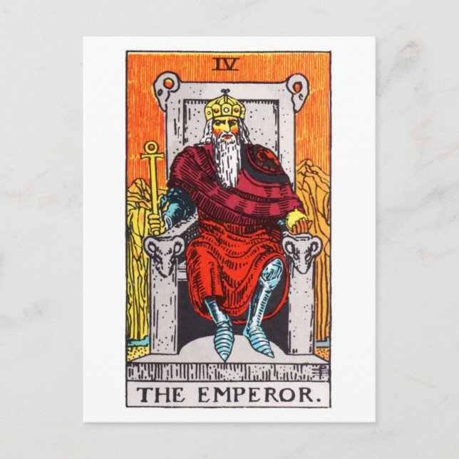 Carte Postale tarot-empereur (Devant)
