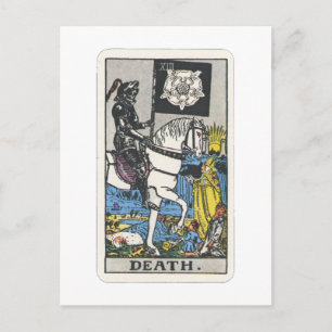 Carte Postale Tarot mort Death