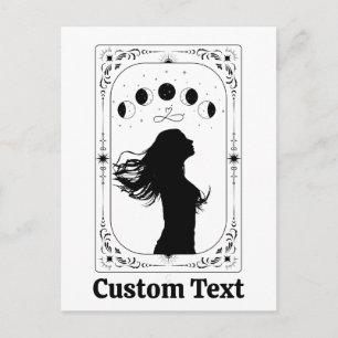 Carte Postale Tarot personnalisé Astrologie céleste Fortune Magi